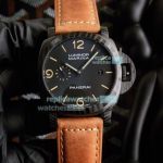 Panerai PAM386 Luminor Marina Black Steel Replica Watch